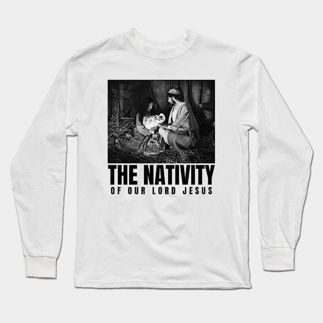 Nativity Long Sleeve T-Shirt by Bennybest